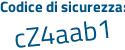 Il Codice di sicurezza è 1c continua con 62234 il tutto attaccato senza spazi