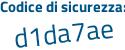 Il Codice di sicurezza è d3ef continua con 1c4 il tutto attaccato senza spazi