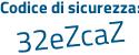 Il Codice di sicurezza è c continua con 4453Zd il tutto attaccato senza spazi