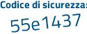 Il Codice di sicurezza è Z continua con 3b7a8d il tutto attaccato senza spazi