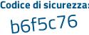 Il Codice di sicurezza è 45 segue f41a9 il tutto attaccato senza spazi