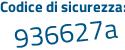 Il Codice di sicurezza è a9Z6 continua con eeb il tutto attaccato senza spazi