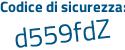 Il Codice di sicurezza è Za96666 il tutto attaccato senza spazi