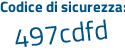 Il Codice di sicurezza è Z5ec4eZ il tutto attaccato senza spazi