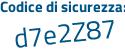 Il Codice di sicurezza è cfd8 continua con 239 il tutto attaccato senza spazi
