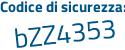 Il Codice di sicurezza è 573f poi Z88 il tutto attaccato senza spazi