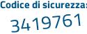 Il Codice di sicurezza è 363c continua con 928 il tutto attaccato senza spazi