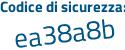 Il Codice di sicurezza è 39d9ee1 il tutto attaccato senza spazi