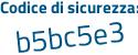 Il Codice di sicurezza è 79b1 segue Z15 il tutto attaccato senza spazi