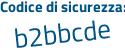 Il Codice di sicurezza è f continua con 75Zac9 il tutto attaccato senza spazi