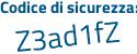 Il Codice di sicurezza è 4 continua con c5b89b il tutto attaccato senza spazi