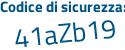 Il Codice di sicurezza è cfe13e5 il tutto attaccato senza spazi