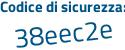 Il Codice di sicurezza è c poi c9c41c il tutto attaccato senza spazi