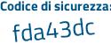 Il Codice di sicurezza è 7cf48 poi 95 il tutto attaccato senza spazi