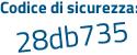 Il Codice di sicurezza è 175d4c4 il tutto attaccato senza spazi
