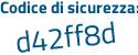 Il Codice di sicurezza è da segue c4517 il tutto attaccato senza spazi