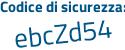 Il Codice di sicurezza è 23 continua con 19191 il tutto attaccato senza spazi