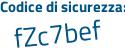 Il Codice di sicurezza è 759b1ba il tutto attaccato senza spazi