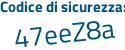 Il Codice di sicurezza è 35f8a38 il tutto attaccato senza spazi
