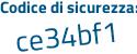 Il Codice di sicurezza è 98224 continua con d2 il tutto attaccato senza spazi