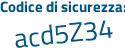 Il Codice di sicurezza è bc segue b2271 il tutto attaccato senza spazi