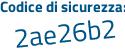 Il Codice di sicurezza è c continua con 319351 il tutto attaccato senza spazi