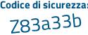 Il Codice di sicurezza è 942 segue cZ19 il tutto attaccato senza spazi