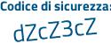 Il Codice di sicurezza è 894764c il tutto attaccato senza spazi