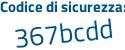 Il Codice di sicurezza è Z5 segue 2f4c2 il tutto attaccato senza spazi