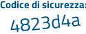 Il Codice di sicurezza è f3f71 continua con 86 il tutto attaccato senza spazi