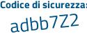Il Codice di sicurezza è 923 continua con Z929 il tutto attaccato senza spazi