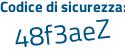 Il Codice di sicurezza è ec6c poi bd9 il tutto attaccato senza spazi