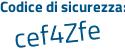 Il Codice di sicurezza è 3 segue 913dd4 il tutto attaccato senza spazi