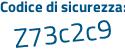 Il Codice di sicurezza è 8dae1 continua con f5 il tutto attaccato senza spazi