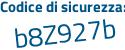 Il Codice di sicurezza è 8835 poi c99 il tutto attaccato senza spazi