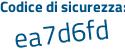 Il Codice di sicurezza è 141 continua con 1195 il tutto attaccato senza spazi