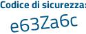 Il Codice di sicurezza è 2ba5 segue Z98 il tutto attaccato senza spazi