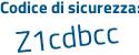 Il Codice di sicurezza è 2255 continua con 9d4 il tutto attaccato senza spazi
