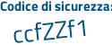 Il Codice di sicurezza è fff5b51 il tutto attaccato senza spazi