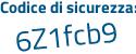 Il Codice di sicurezza è 1 poi 2cc858 il tutto attaccato senza spazi