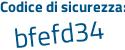 Il Codice di sicurezza è cc8f7 segue 88 il tutto attaccato senza spazi