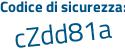Il Codice di sicurezza è 351 continua con c57c il tutto attaccato senza spazi