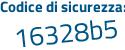 Il Codice di sicurezza è 7Z16 continua con e66 il tutto attaccato senza spazi