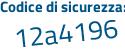Il Codice di sicurezza è ab998 poi Z8 il tutto attaccato senza spazi