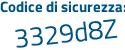 Il Codice di sicurezza è cZ215ae il tutto attaccato senza spazi
