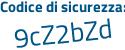 Il Codice di sicurezza è c5f53ae il tutto attaccato senza spazi