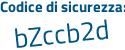 Il Codice di sicurezza è a poi e19296 il tutto attaccato senza spazi