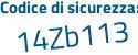 Il Codice di sicurezza è 8c continua con 8236e il tutto attaccato senza spazi