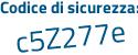 Il Codice di sicurezza è 3745 continua con 975 il tutto attaccato senza spazi