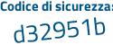 Il Codice di sicurezza è 7 poi 48c8Za il tutto attaccato senza spazi